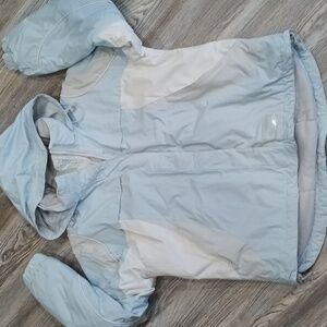 Mobius Women's Light Blue and White Ski Jacket